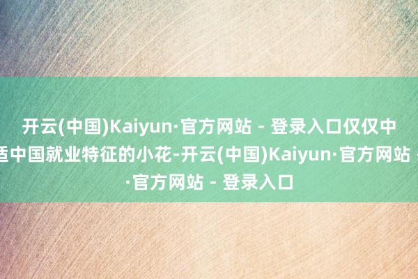 开云(中国)Kaiyun·官方网站 - 登录入口仅仅中式几朵合适中国就业特征的小花-开云(中国)Kaiyun·官方网站 - 登录入口